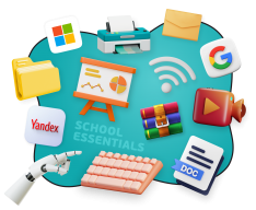 Цифровая база для школьника - КИБЕРшкола программирования для детей, компьютерные курсы для школьников, начинающих и подростков - KIBERone г. Хамовники