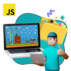 JavaScript + AI. Проектное обучение + геймификация + AI-помощники - КИБЕРшкола программирования для детей, компьютерные курсы для школьников, начинающих и подростков - KIBERone г. Хамовники