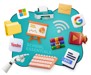 Цифровая база для школьника - КИБЕРшкола программирования для детей, компьютерные курсы для школьников, начинающих и подростков - KIBERone г. Хамовники